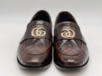 Qadam Handcrafted Quilted Leather Loafers – Deep Espresso Brown